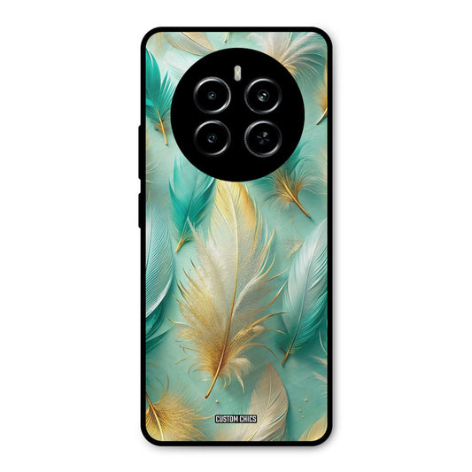 Cute Feather Realme P1 5G Mobile Back Cover - Aesthetic PrintShield Case