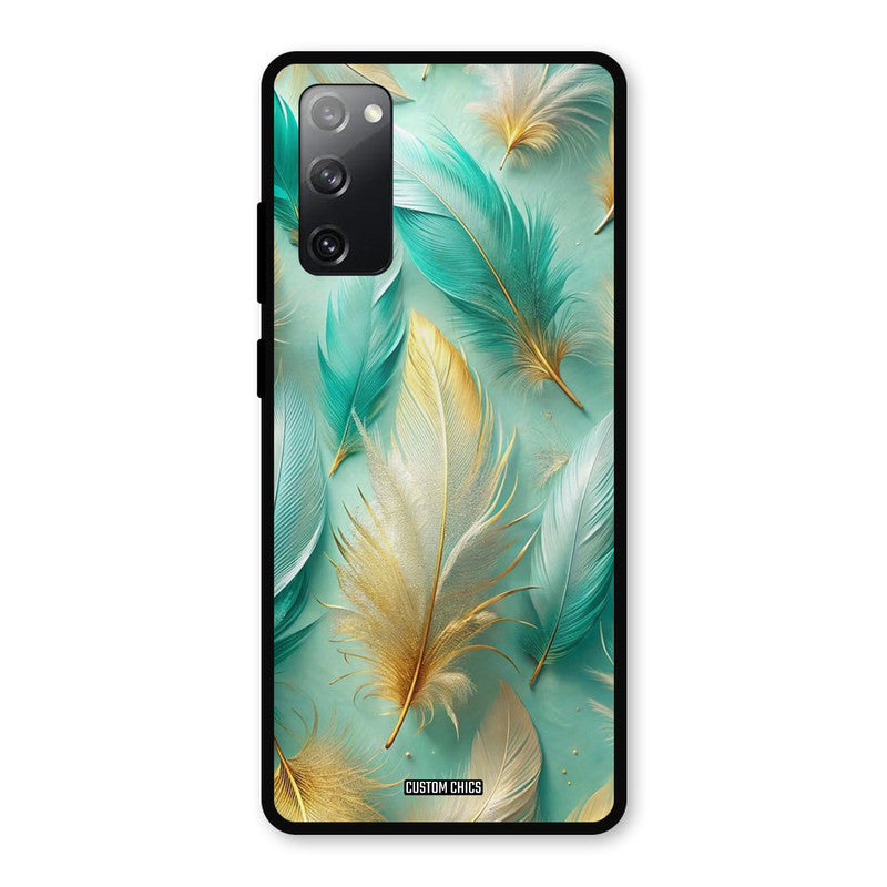 Cute Feather Samsung Galaxy S20 FE 5G Mobile Back Cover - Aesthetic PrintShield Case
