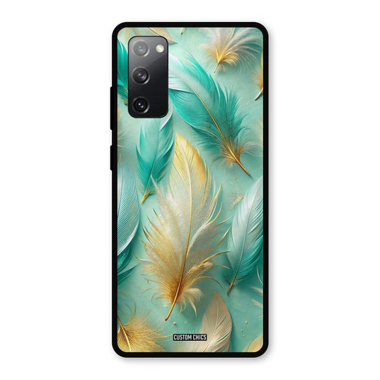 Cute Feather Samsung Galaxy S20 FE 5G Mobile Back Cover - Aesthetic PrintShield Case