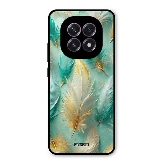 Cute Feather Oppo F29 Mobile Back Cover - Aesthetic PrintShield Case