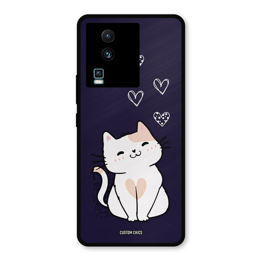Cute Kitten IQOO Neo 7 Pro Mobile Back Cover - Cute PrintShield Case