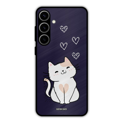 Cute Kitten Samsung Galaxy S24 Plus Mobile Back Cover - Cute PrintShield Case