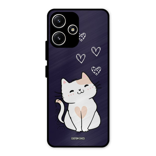 Cute Kitten Redmi 12 5G Mobile Back Cover - Cute PrintShield Case