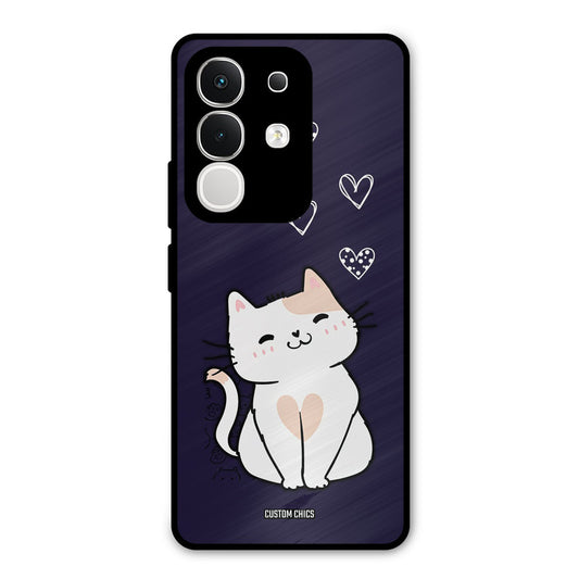 Cute Kitten Vivo T4x Mobile Back Cover - Cute PrintShield Case