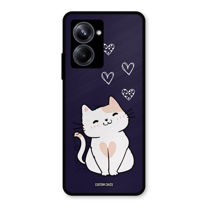 Cute Kitten Realme 10 Pro Mobile Back Cover - Cute PrintShield Case