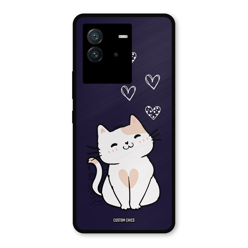 Cute Kitten iQoo Neo 6 Mobile Back Cover - Cute PrintShield Case