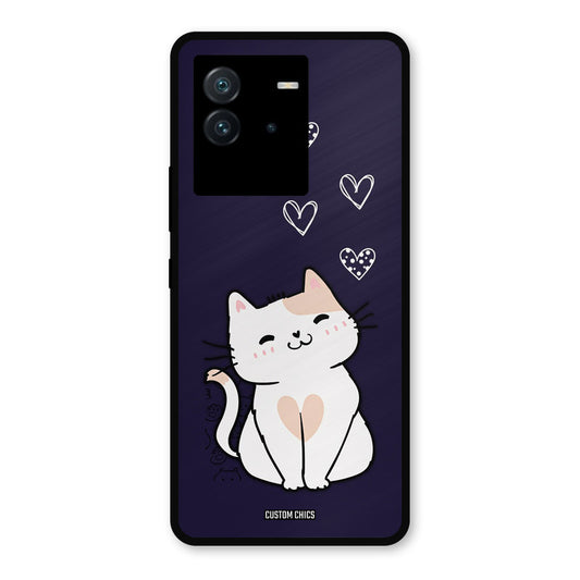 Cute Kitten iQoo Neo 6 Mobile Back Cover - Cute PrintShield Case