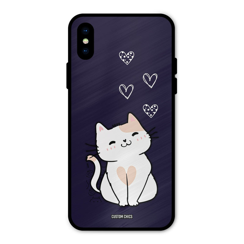 Cute Kitten iPhone X Mobile Back Cover - Cute PrintShield Case