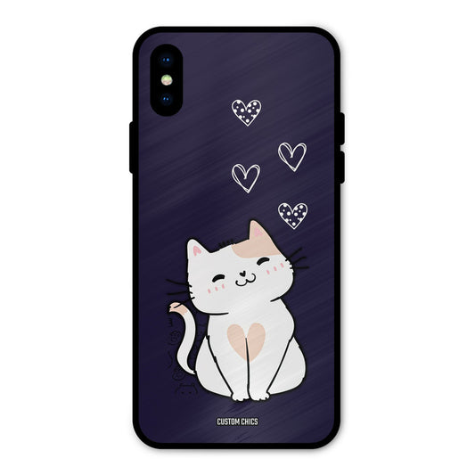 Cute Kitten iPhone X Mobile Back Cover - Cute PrintShield Case