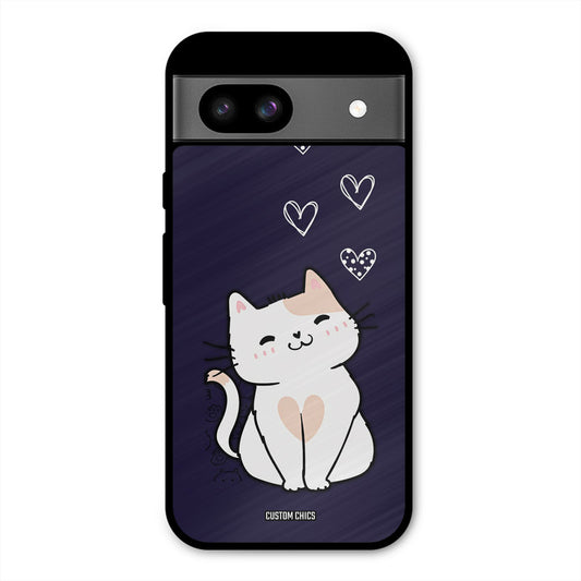 Cute Kitten Google Pixel 8a Mobile Back Cover - Cute PrintShield Case