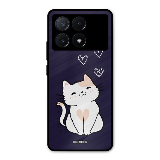 Cute Kitten Poco X6 Pro Mobile Back Cover - Cute PrintShield Case