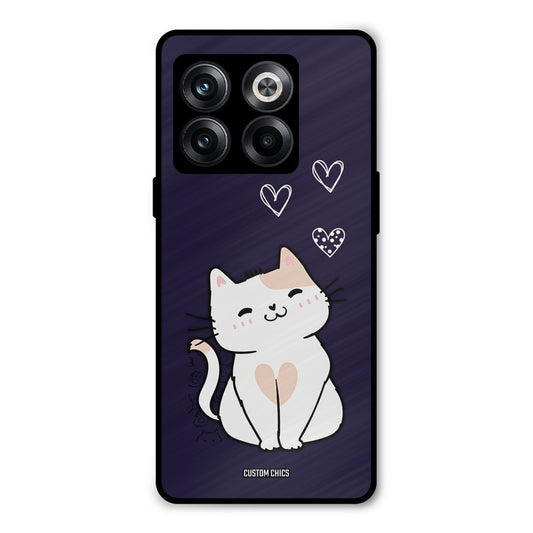 Cute Kitten Oneplus 10T Mobile Back Cover - Cute PrintShield Case