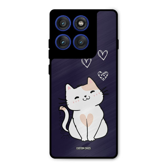 Cute Kitten Motorola Edge 60 Pro Mobile Back Cover - Cute PrintShield Case