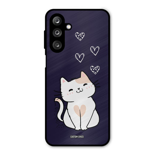 Cute Kitten Samsung Galaxy M36 Mobile Back Cover - Cute PrintShield Case