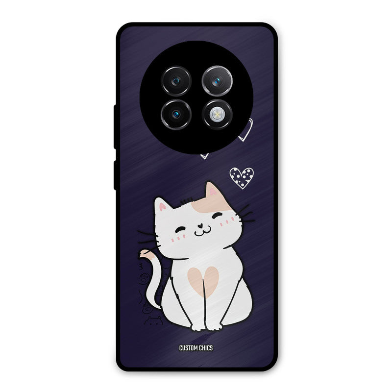 Cute Kitten Realme 13 Plus Mobile Back Cover - Cute PrintShield Case