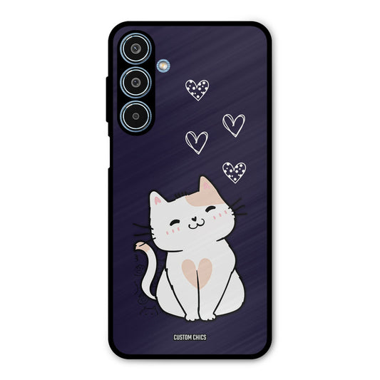 Cute Kitten Samsung Galaxy M35 5G Mobile Back Cover - Cute PrintShield Case