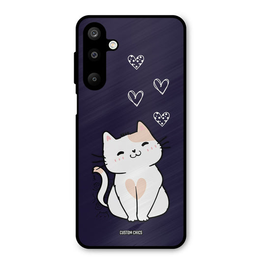 Cute Kitten Samsung Galaxy M16 Mobile Back Cover - Cute PrintShield Case