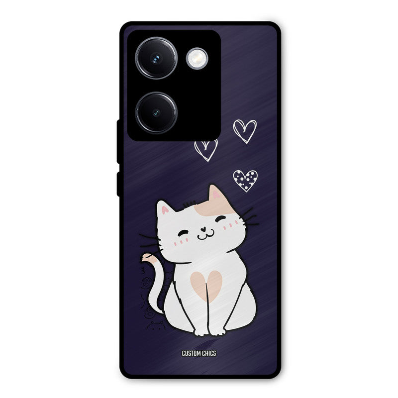 Cute Kitten Vivo Y300 Plus Mobile Back Cover - Cute PrintShield Case