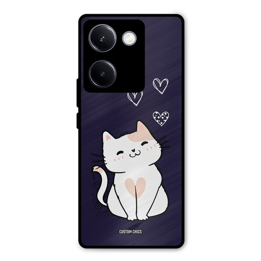 Cute Kitten Vivo Y300 Plus Mobile Back Cover - Cute PrintShield Case
