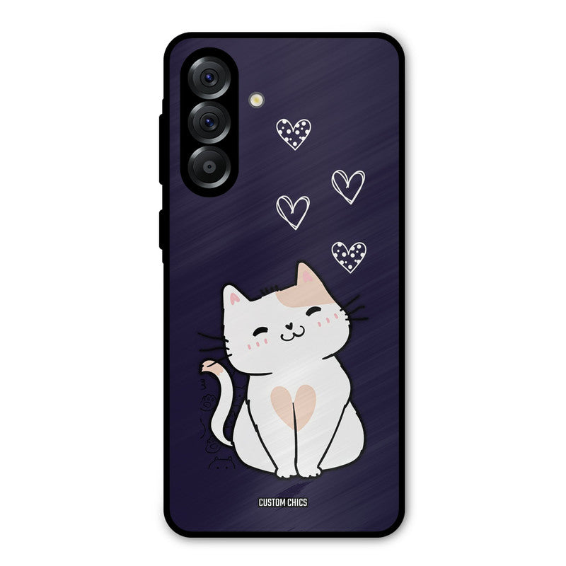 Cute Kitten Samsung Galaxy A36 Mobile Back Cover - Cute PrintShield Case
