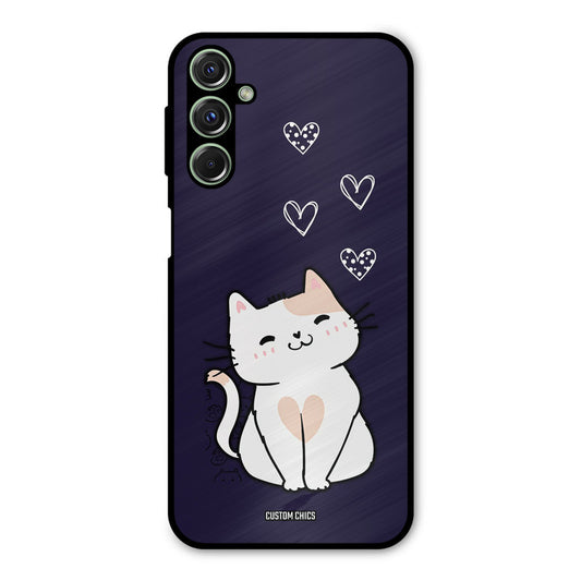 Cute Kitten Samsung Galaxy M34 Mobile Back Cover - Cute PrintShield Case