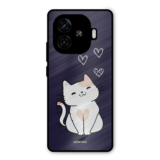 Cute Kitten iQoo Z9 Turbo Mobile Back Cover - Cute PrintShield Case