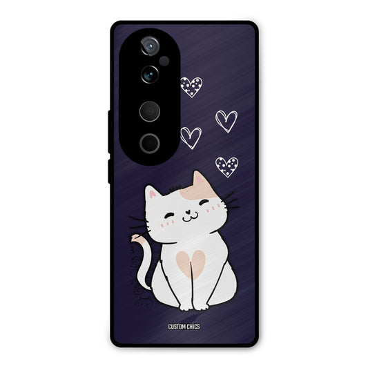 Cute Kitten Vivo V40 Mobile Back Cover - Cute PrintShield Case