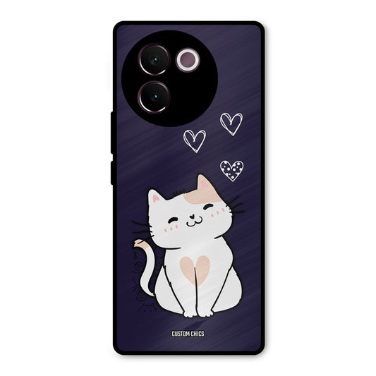 Cute Kitten Vivo V30e Mobile Back Cover - Cute PrintShield Case