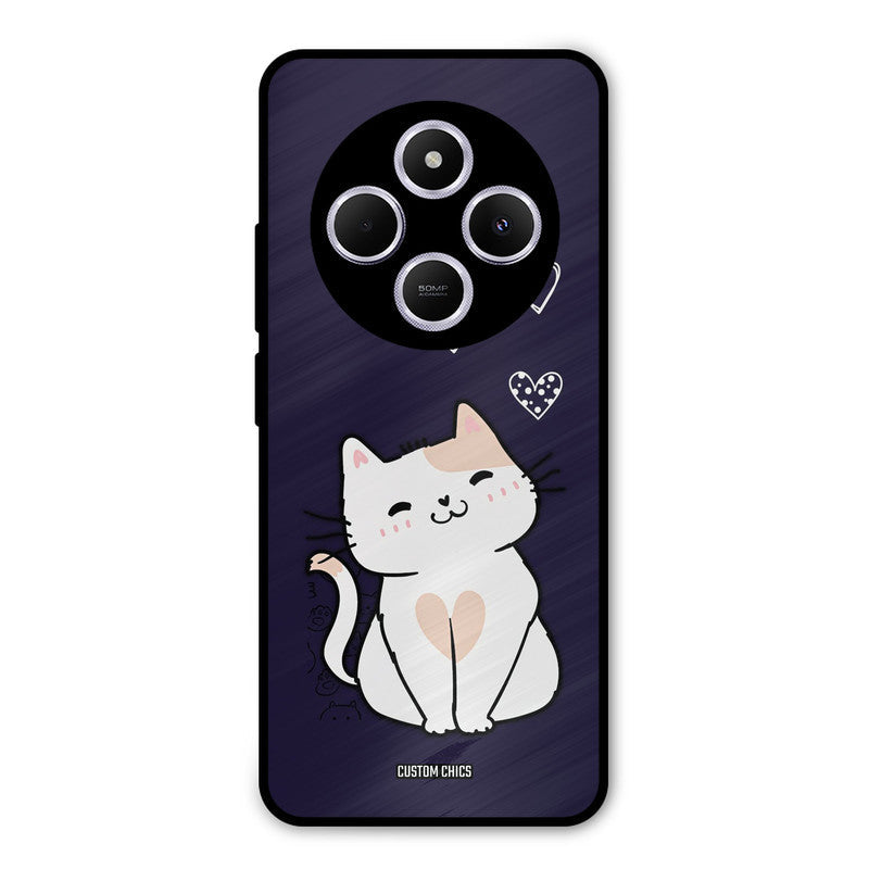 Cute Kitten Poco M7 Mobile Back Cover - Cute PrintShield Case