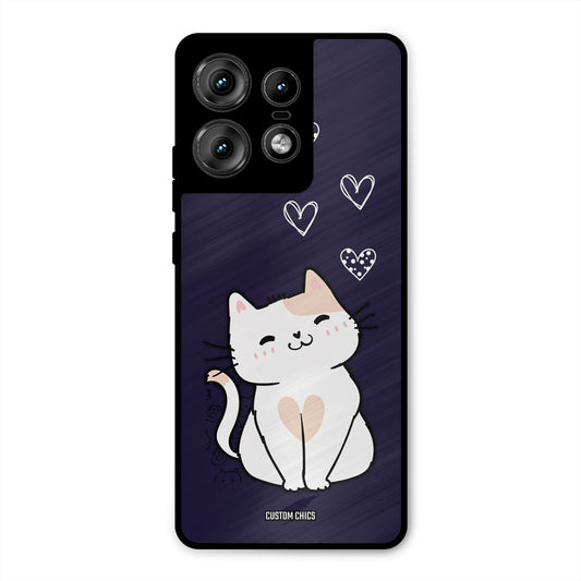 Cute Kitten Motorola Edge 50 Pro Mobile Back Cover - Cute PrintShield Case