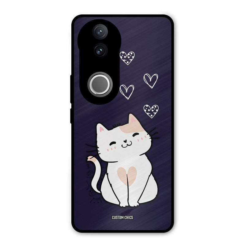 Cute Kitten iQOO Z10R Mobile Back Cover - Cute PrintShield Case