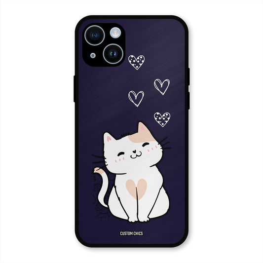 Cute Kitten iPhone 14 Mobile Back Cover - Cute PrintShield Case