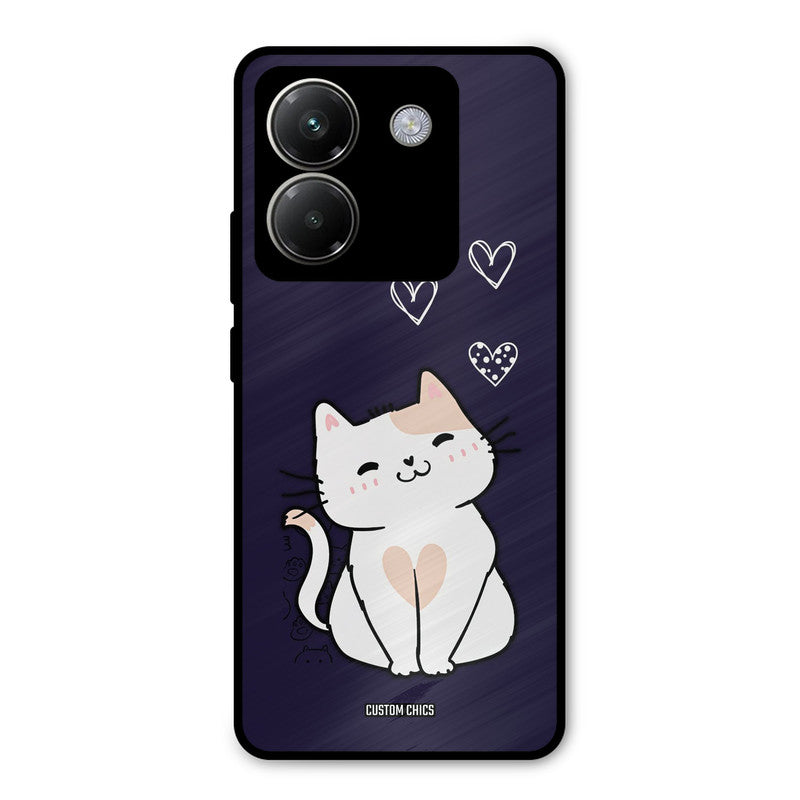 Cute Kitten Poco M7 Pro Mobile Back Cover - Cute PrintShield Case