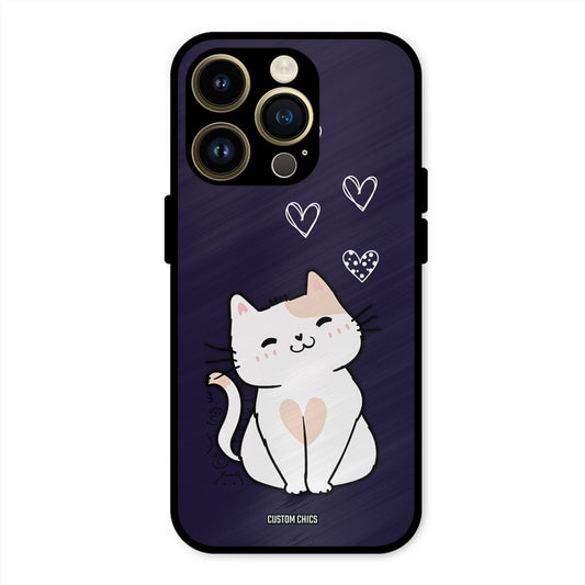 Cute Kitten iPhone 14 Pro Max Mobile Back Cover - Cute PrintShield Case