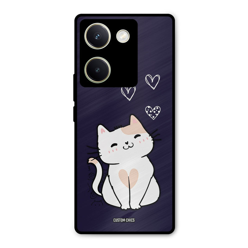 Cute Kitten Vivo Y200 Pro Mobile Back Cover - Cute PrintShield Case