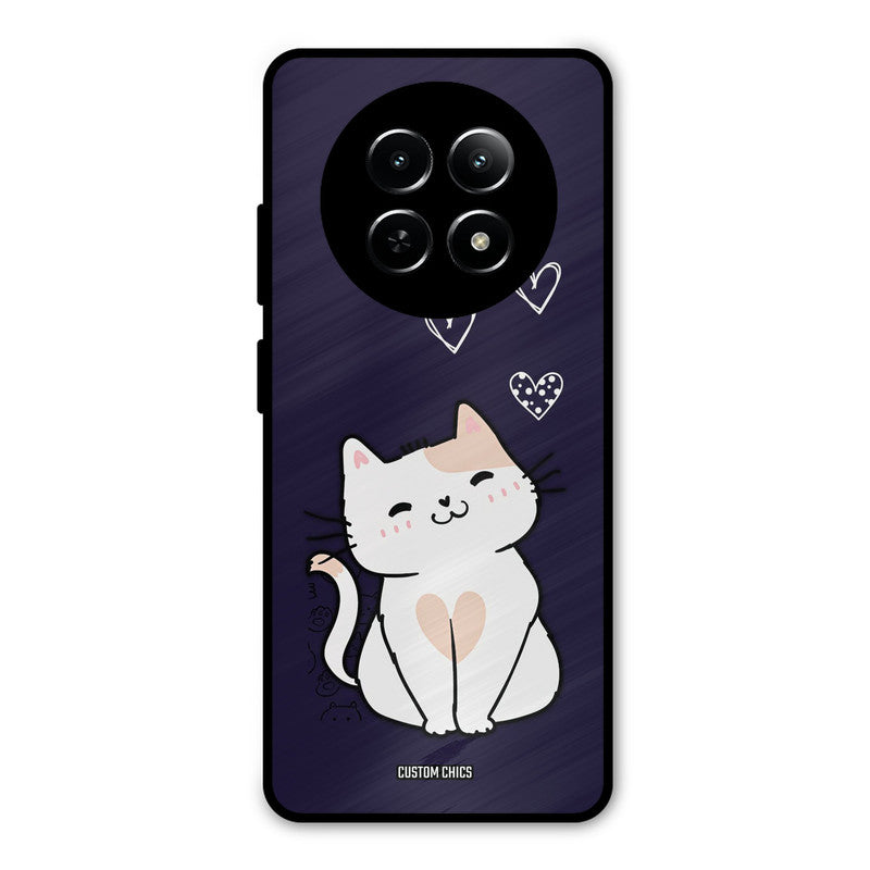 Cute Kitten Realme Narzo N65 Mobile Back Cover - Cute PrintShield Case