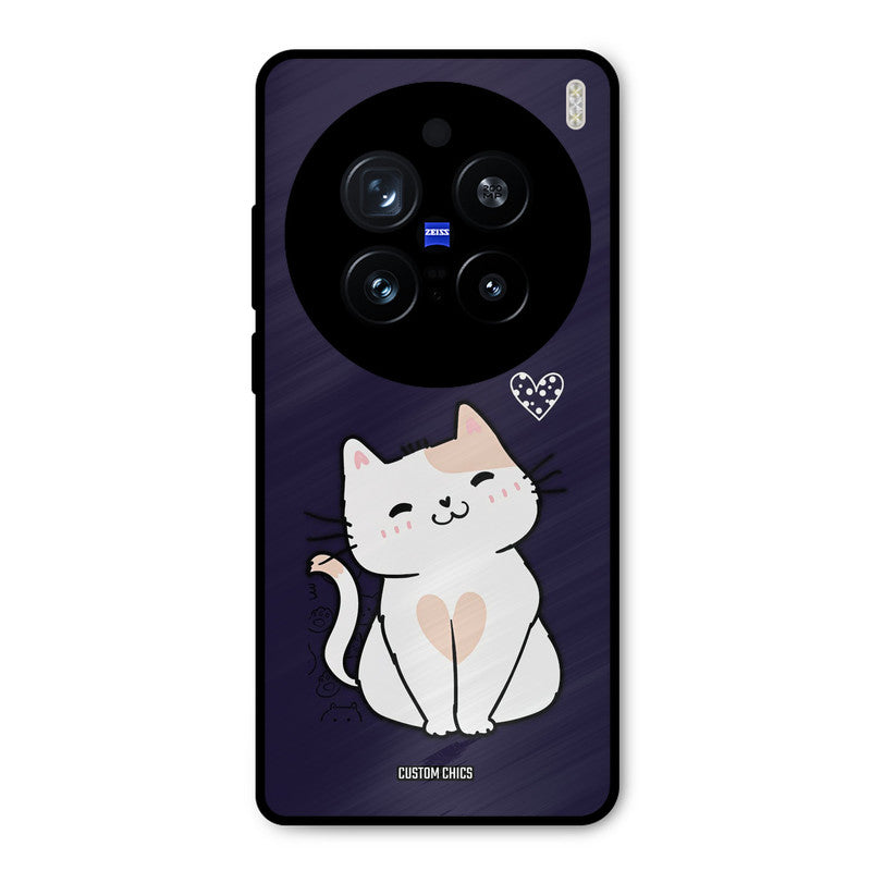 Cute Kitten Vivo X200 Pro Mobile Back Cover - Cute PrintShield Case