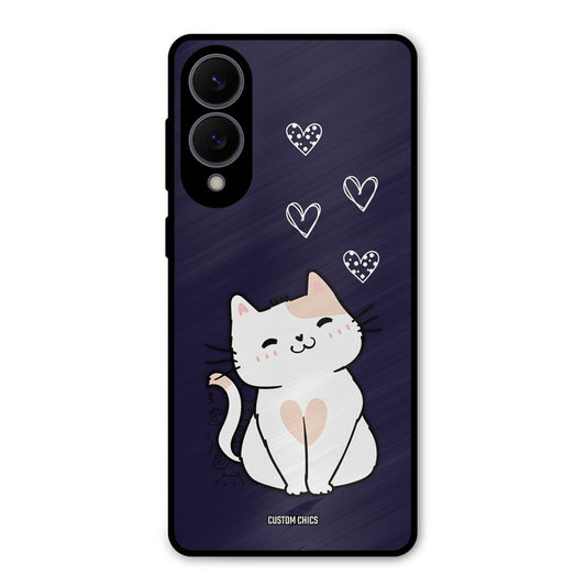 Cute Kitten Samsung Galaxy S25 Edge Mobile Back Cover - Cute PrintShield Case