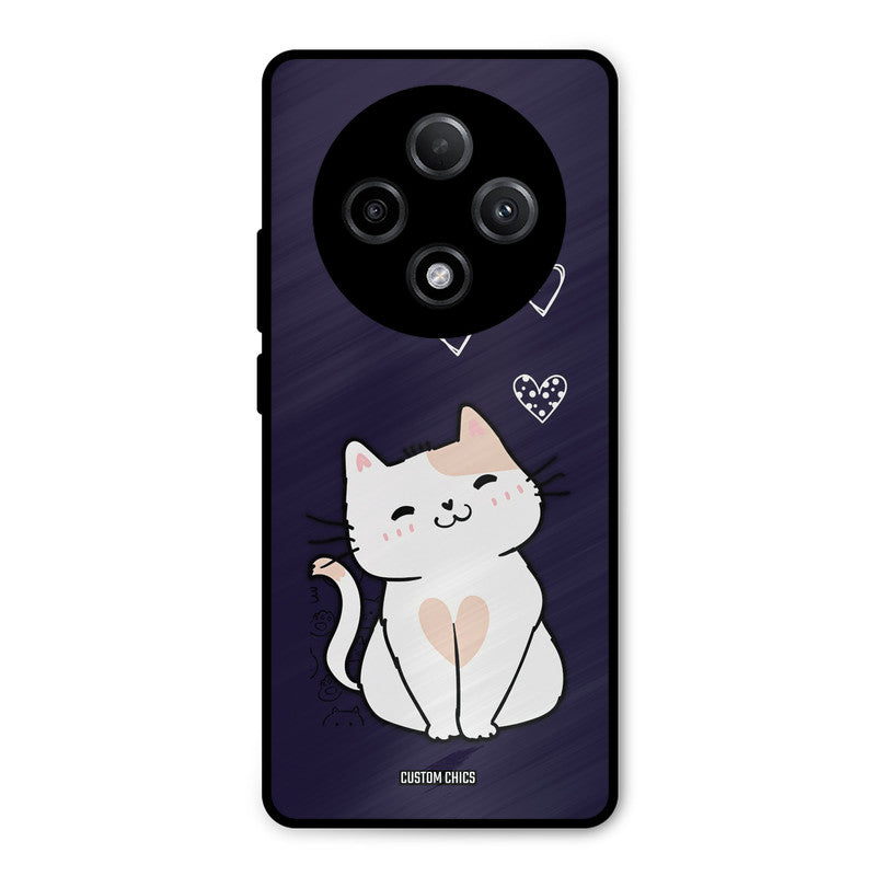 Cute Kitten Oppo F27 Pro Plus 5G Mobile Back Cover - Cute PrintShield Case