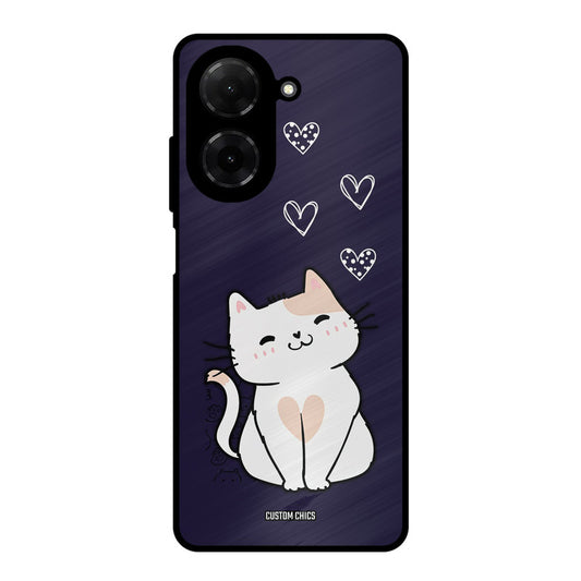 Cute Kitten Poco C71 Mobile Back Cover - Cute PrintShield Case