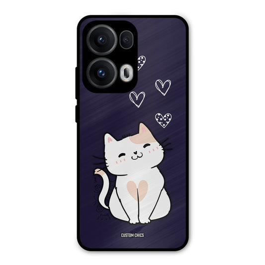 Cute Kitten Oppo Reno 13 Pro 5G Mobile Back Cover - Cute PrintShield Case