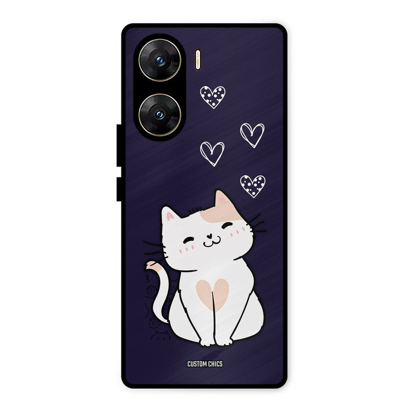 Cute Kitten Vivo V29e Mobile Back Cover - Cute PrintShield Case