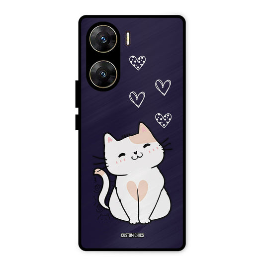 Cute Kitten Vivo V29e Mobile Back Cover - Cute PrintShield Case
