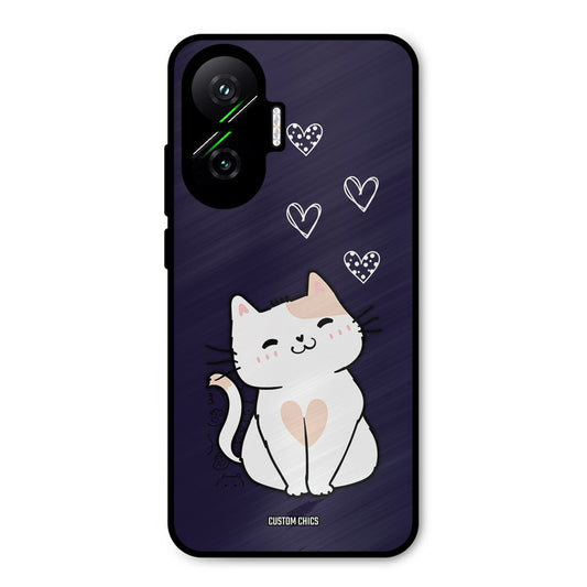 Cute Kitten Poco F7 5G Mobile Back Cover - Cute PrintShield Case