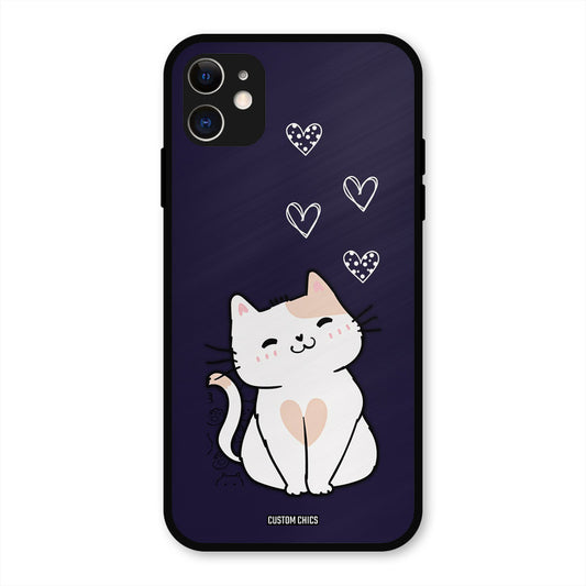 Cute Kitten iPhone 11 Mobile Back Cover - Cute PrintShield Case