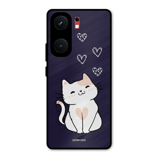 Cute Kitten iQOO Neo 9 Pro Mobile Back Cover - Cute PrintShield Case