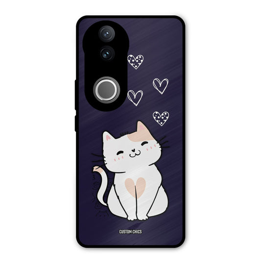 Cute Kitten Vivo V50 Mobile Back Cover - Cute PrintShield Case