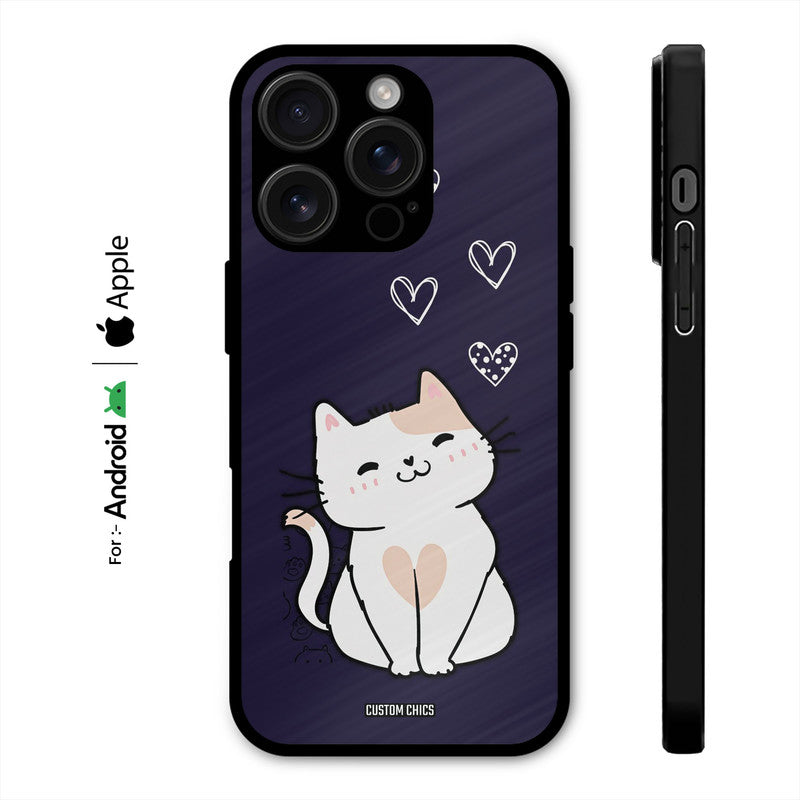 Cute Kitten Case – Premium PrintShield Mobile Cover