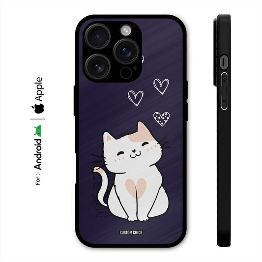 Cute Kitten Case – Premium PrintShield Mobile Cover