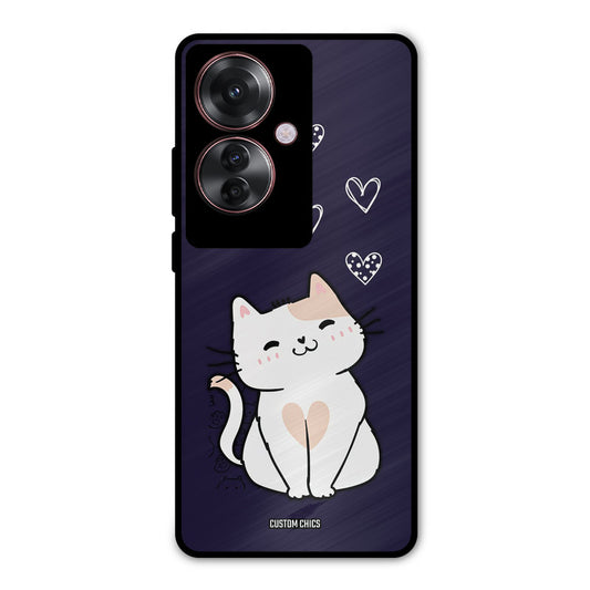 Cute Kitten Oppo F25 Pro Mobile Back Cover - Cute PrintShield Case
